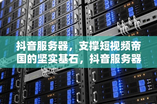 抖音服务器，支撑短视频帝国的坚实基石，抖音服务器在哪个城市