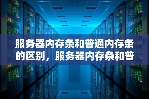 服务器内存条和普通内存条的区别，服务器内存条和普通内存条区别能通用吗