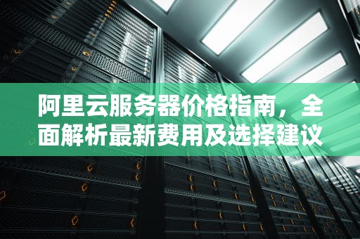 阿里云服务器价格指南，全面解析最新费用及选择建议，阿里云服务器价格购买价格表
