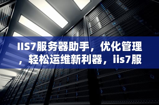IIS7服务器助手，优化管理，轻松运维新利器，iis7服务器助手 绿色