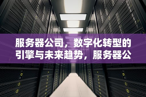 服务器公司，数字化转型的引擎与未来趋势，服务器公司排名
