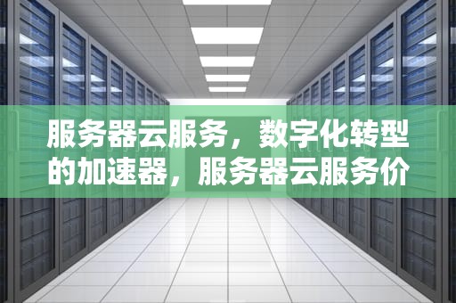 服务器云服务，数字化转型的加速器，服务器云服务价格