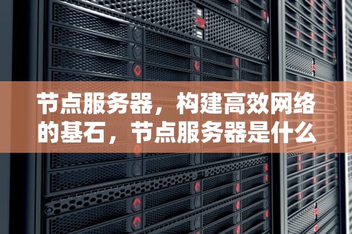 节点服务器，构建高效网络的基石，节点服务器是什么意思