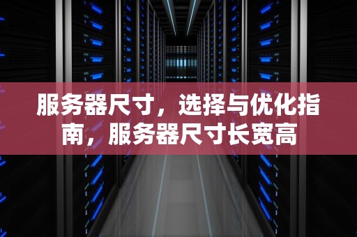 服务器尺寸，选择与优化指南，服务器尺寸长宽高