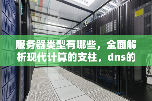 服务器类型有哪些，全面解析现代计算的支柱，dns的服务器类型有哪些