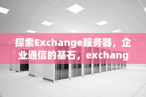 探索Exchange服务器，企业通信的基石，exchange服务器怎么填