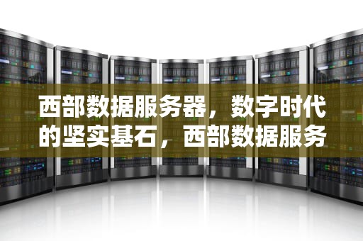 西部数据服务器，数字时代的坚实基石，西部数据服务器官网