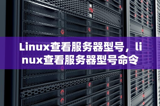 Linux查看服务器型号，linux查看服务器型号命令