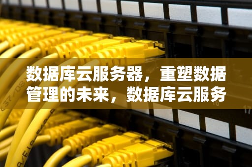 数据库云服务器，重塑数据管理的未来，数据库云服务器好处