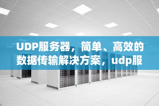 UDP服务器，简单、高效的数据传输解决方案，udp服务器主动发送数据