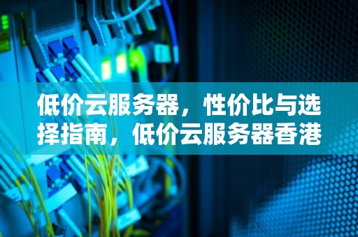 低价云服务器，性价比与选择指南，低价云服务器香港