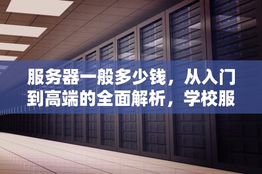 服务器一般多少钱，从入门到高端的全面解析，学校服务器一般多少钱