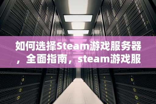 如何选择Steam游戏服务器，全面指南，steam游戏服务器账户管理