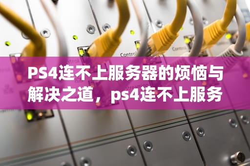 PS4连不上服务器的烦恼与解决之道，ps4连不上服务器怎么回事