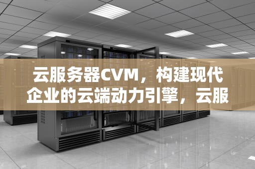 云服务器CVM，构建现代企业的云端动力引擎，云服务器cvm是什么意思