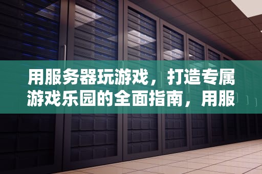 用服务器玩游戏，打造专属游戏乐园的全面指南，用服务器玩游戏是什么体验