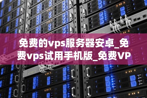 免费的vps服务器安卓_免费vps试用手机版_免费VPS服务器安卓：探索与实践