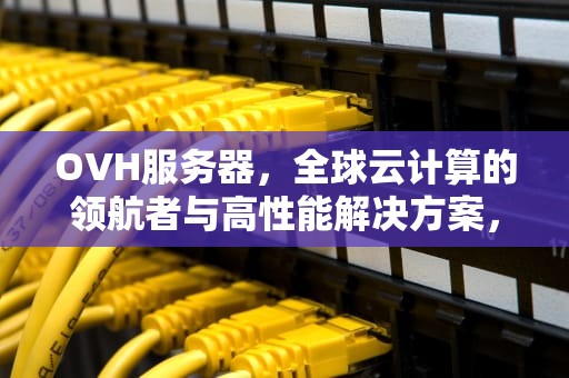 OVH服务器，全球云计算的领航者与高性能解决方案，ovh服务器购买