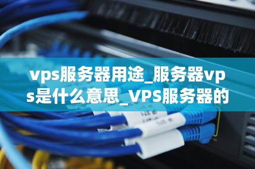 vps服务器用途_服务器vps是什么意思_VPS服务器的用途及其重要性