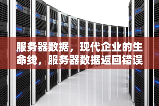 服务器数据，现代企业的生命线，服务器数据返回错误怎么办