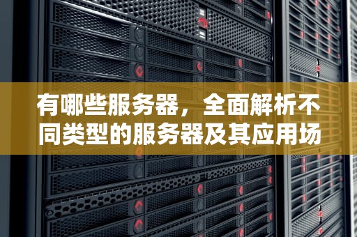 有哪些服务器，全面解析不同类型的服务器及其应用场景，无畏契约有哪些服务器