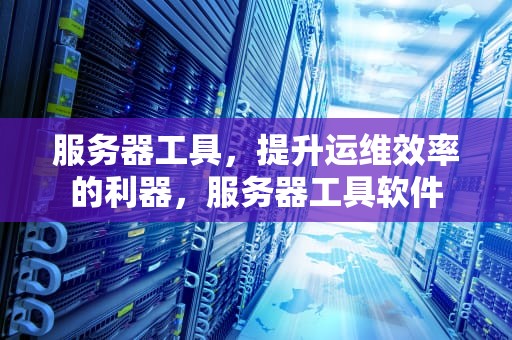 服务器工具，提升运维效率的利器，服务器工具软件