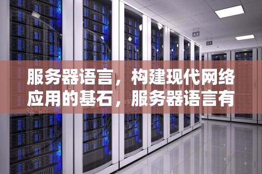 服务器语言，构建现代网络应用的基石，服务器语言有哪些