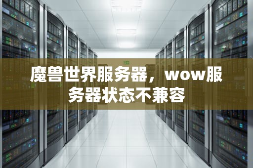 魔兽世界服务器，wow服务器状态不兼容