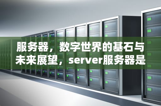 服务器，数字世界的基石与未来展望，server服务器是干嘛的