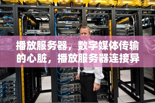 播放服务器，数字媒体传输的心脏，播放服务器连接异常是怎么回事