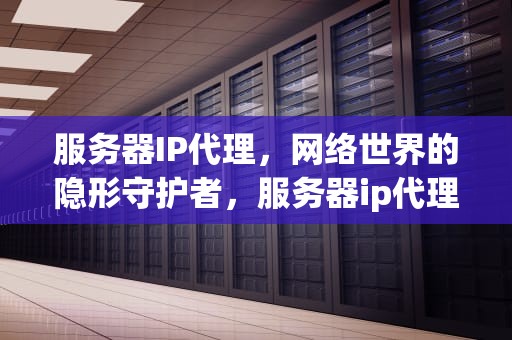 服务器IP代理，网络世界的隐形守护者，服务器ip代理池
