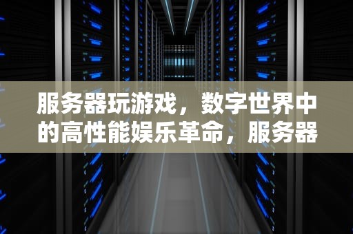 服务器玩游戏，数字世界中的高性能娱乐革命，服务器玩游戏怎么样