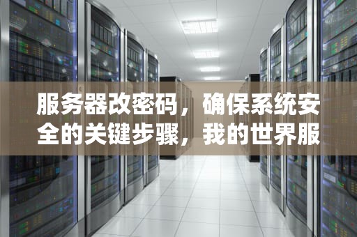 服务器改密码，确保系统安全的关键步骤，我的世界服务器改密码