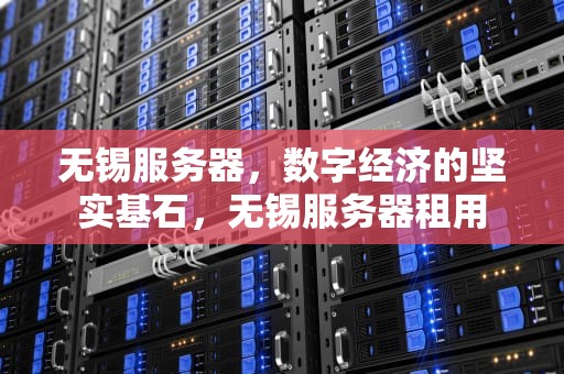 无锡服务器，数字经济的坚实基石，无锡服务器租用