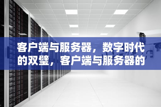 客户端与服务器，数字时代的双璧，客户端与服务器的区别