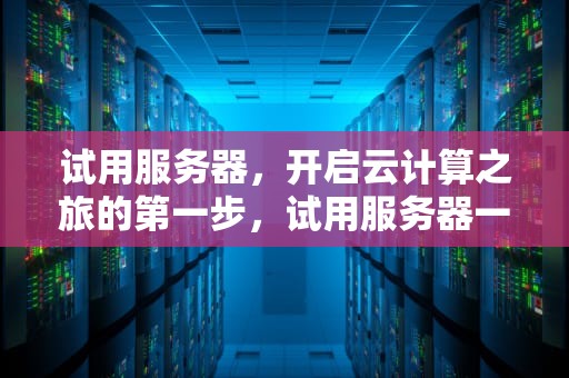 试用服务器，开启云计算之旅的第一步，试用服务器一个月