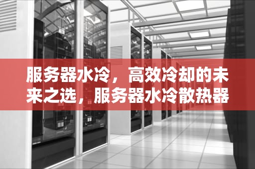 服务器水冷，高效冷却的未来之选，服务器水冷散热器工作原理