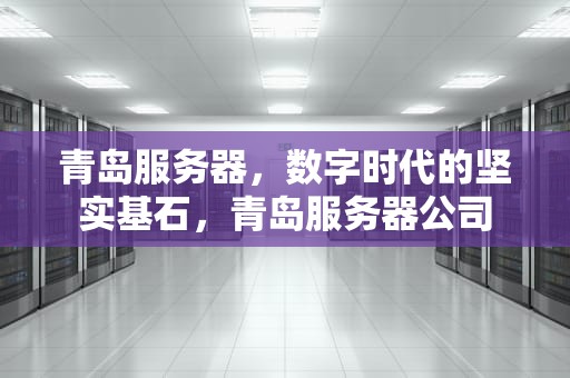 青岛服务器，数字时代的坚实基石，青岛服务器公司