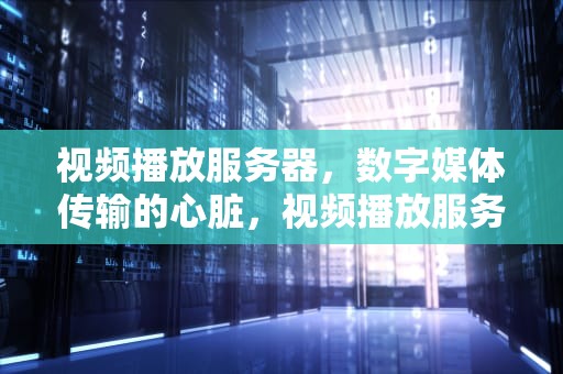 视频播放服务器，数字媒体传输的心脏，视频播放服务器运行失败是怎么回事