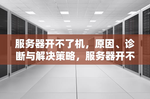 服务器开不了机，原因、诊断与解决策略，服务器开不了机怎么排查故障
