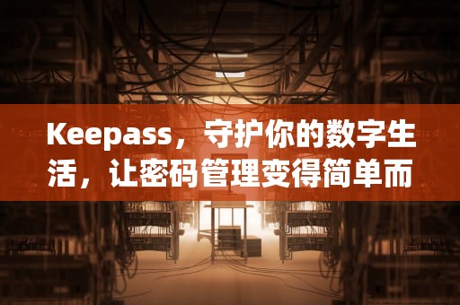 Keepass，守护你的数字生活，让密码管理变得简单而安全，KeePass官网