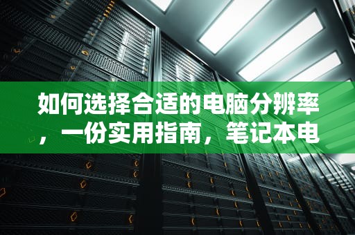 如何选择合适的电脑分辨率，一份实用指南，笔记本电脑分辨率多少合适