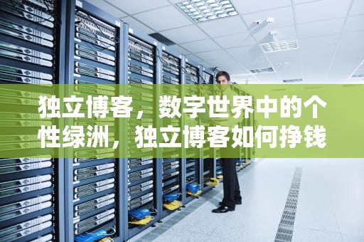 独立博客，数字世界中的个性绿洲，独立博客如何挣钱