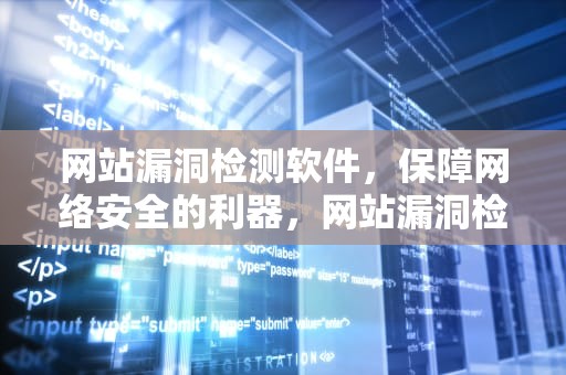 网站漏洞检测软件，保障网络安全的利器，网站漏洞检测软件有哪些