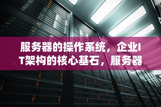 服务器的操作系统，企业IT架构的核心基石，服务器的操作系统有哪些