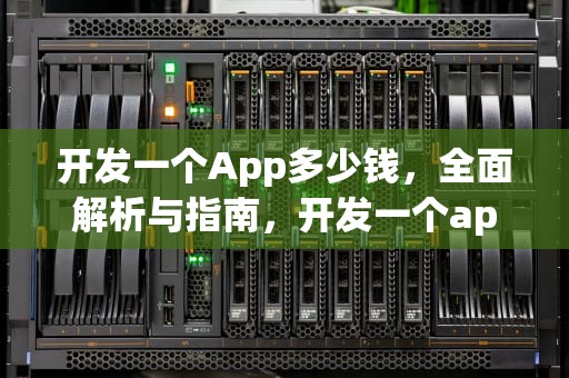 开发一个App多少钱，全面解析与指南，开发一个app多少钱啊