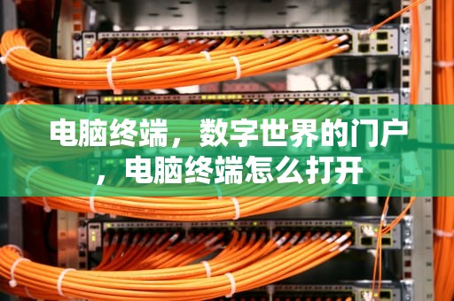 电脑终端，数字世界的门户，电脑终端怎么打开