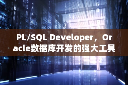 PL/SQL Developer，Oracle数据库开发的强大工具，plsqldeveloper使用教程
