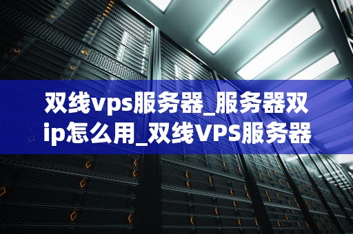 双线vps服务器_服务器双ip怎么用_双线VPS服务器的全面解析
