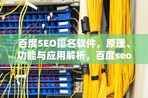 百度SEO排名软件，原理、功能与应用解析，百度seo排名软件有哪些
